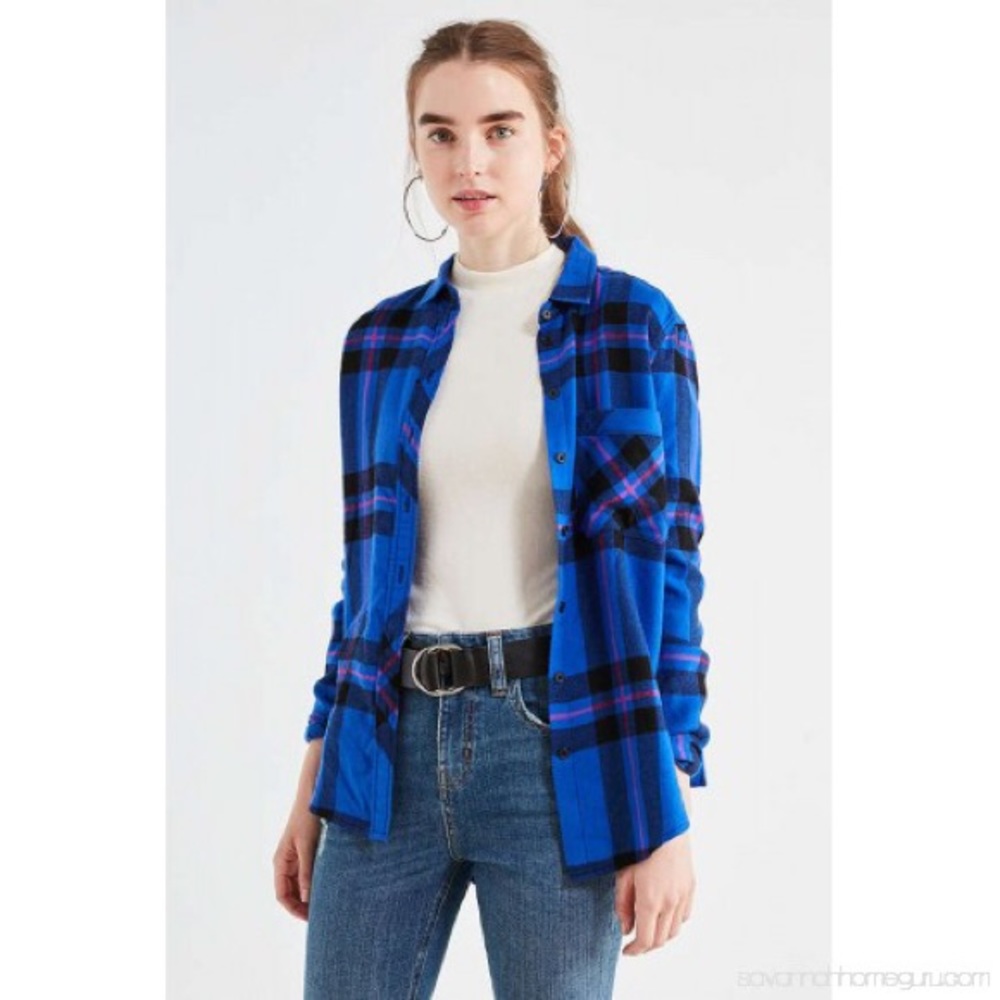 BDG Blue Flannel